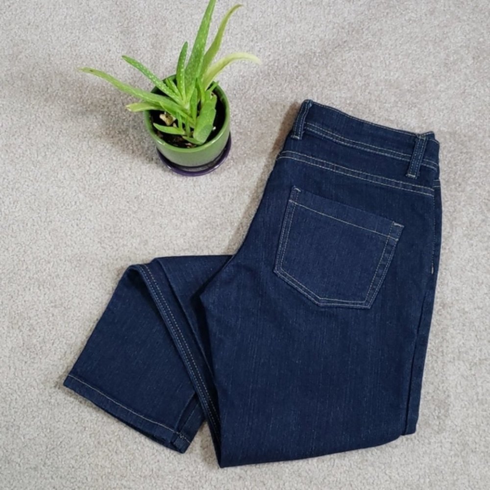 Moto UK brand dark wash skinny jeans